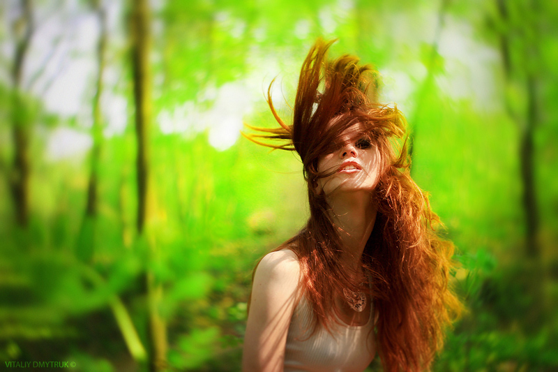 Фотографія The dominance of light green (Expression of hair) / Віталій Дмитрук / photographers.ua